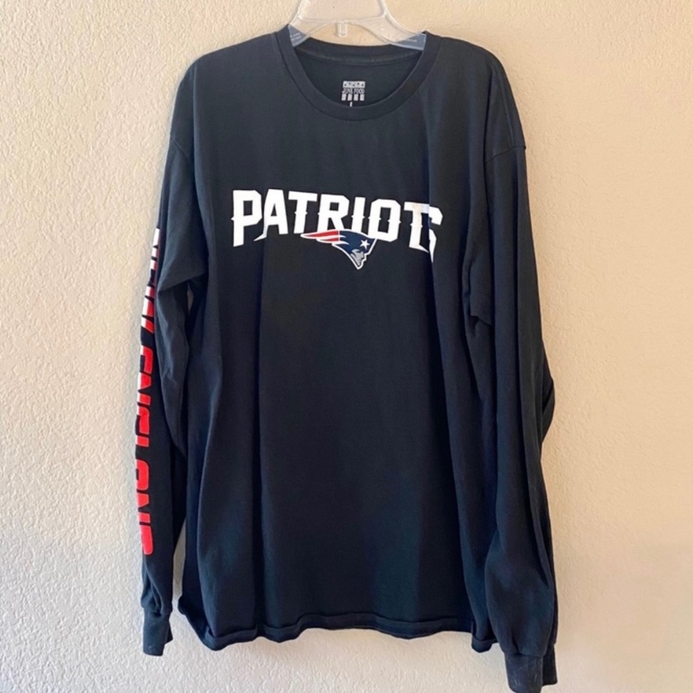 Women’s Large Patriots Shirt Long sleeve by Junk Food